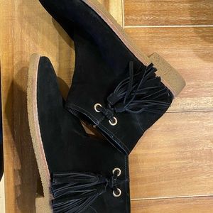 Kate Spade suede booties